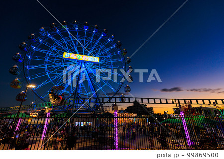 東京　荒川区　あらかわ遊園　（夕暮れ） 99869500