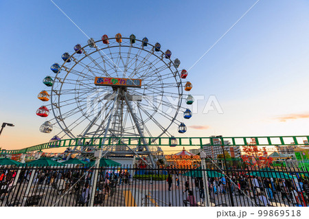 東京　荒川区　あらかわ遊園　（夕暮れ） 99869518