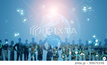 サステナブルな社会　グローバルネットワーク 99870346