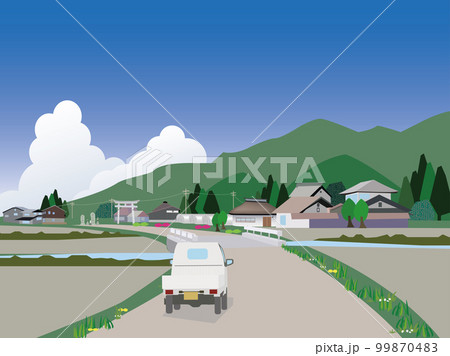 田舎の風景 99870483