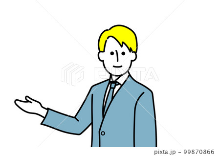 案内している男性 案内している男性 99870866