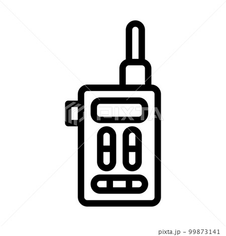 military icon outline style illustration vector army element and symbol perfect. 99873141