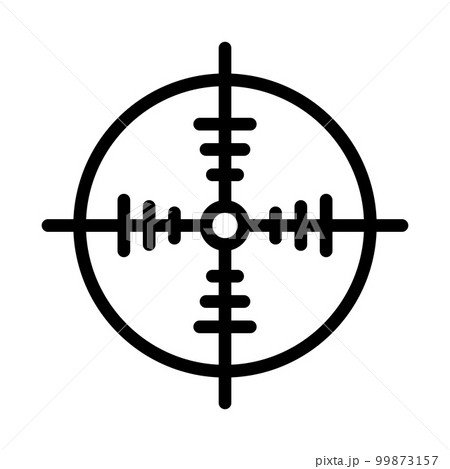 military icon outline style illustration vector army element and symbol perfect. 99873157