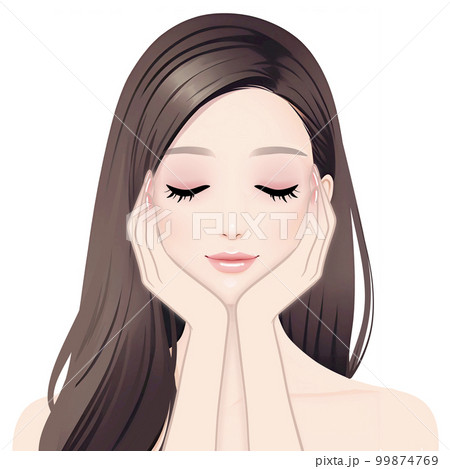 女性のイラスト素材セット 女性のイラスト素材セット 99874769