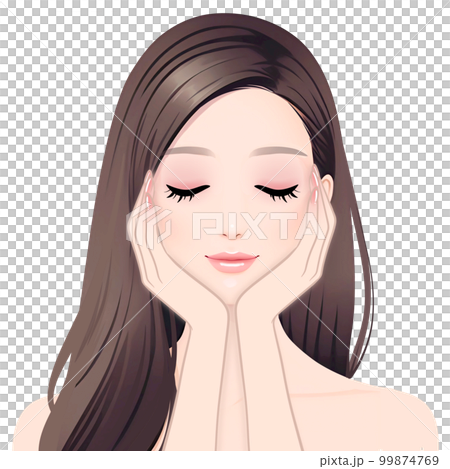 女性のイラスト素材セット 女性のイラスト素材セット 99874769