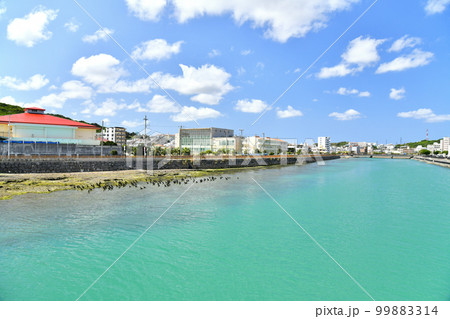 くじら橋／与那原中、知念高校周辺の風景(沖縄県与那原町)【2023.3】 99883314