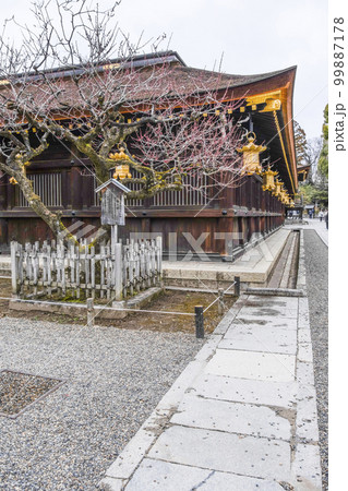 北野天満宮(2月)回廊 北野天満宮(2月)回廊 99887178