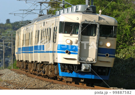 北陸本線 細呂木ー芦原温泉 JR西日本 413系 B10編成(金沢) 北陸本線 細呂木ー芦原温泉 JR西日本 413系 B10編成(金沢) 99887582