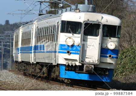 北陸本線 細呂木ー芦原温泉 JR西日本 475系 A20編成(金沢) 北陸本線 細呂木ー芦原温泉 JR西日本 475系 A20編成(金沢) 99887584