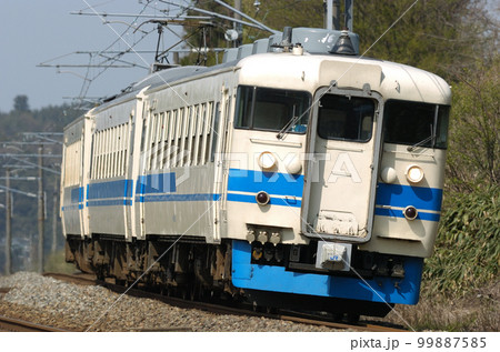 北陸本線 細呂木ー芦原温泉 JR西日本 475系 A05編成(金沢) 北陸本線 細呂木ー芦原温泉 JR西日本 475系 A05編成(金沢) 99887585