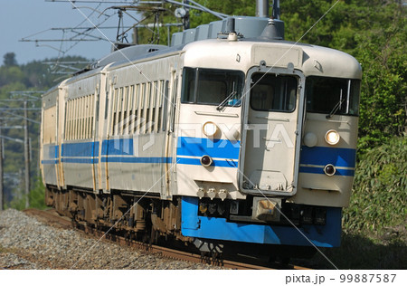 北陸本線 細呂木ー芦原温泉 JR西日本 475系 A06編成(金沢) 北陸本線 細呂木ー芦原温泉 JR西日本 475系 A06編成(金沢) 99887587