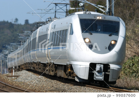 北陸本線　細呂木ー芦原温泉　JR西日本　683系　T26+T36+T13編成（金沢）　サンダーバード 99887600