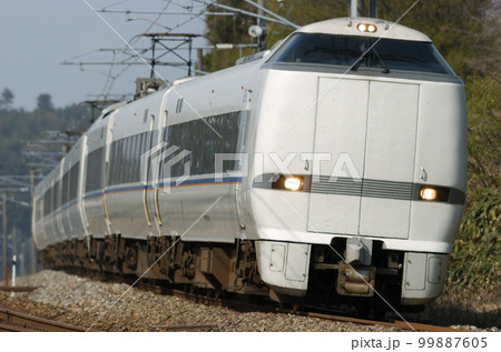 北陸本線　細呂木ー芦原温泉　JR西日本　683系　S25+S08編成（金沢）　しらさぎ 99887605