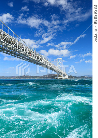徳島_鳴門の渦潮の絶景 99889583