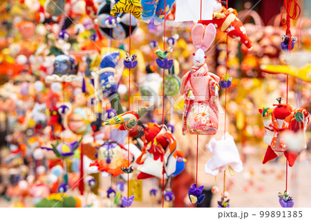 つるし飾り・つるし雛 99891385