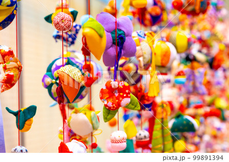 つるし飾り・つるし雛 99891394