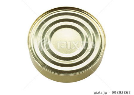 Metal tin can isolated on white background. Healthy eating concept. Tincan. Metal tin can isolated on white background. Healthy eating concept. Tincan. 99892862