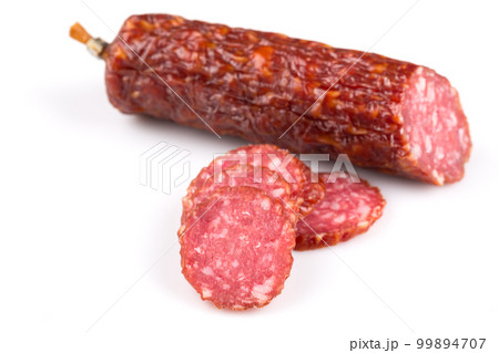 sliced salami sliced salami 99894707