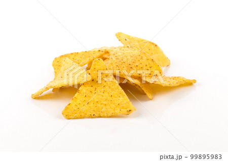 Salted corn snack nachos chips 99895983