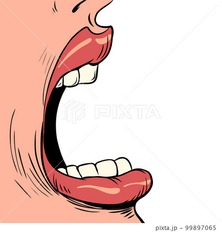Taking care of your health. Dental treatment. Woman open mouth and row of teeth. Taking care of your health. Dental treatment. Woman open mouth and row of teeth. 99897065