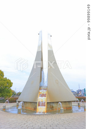 蟹江町、佐屋川創郷公園の風景 99899149