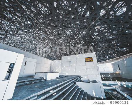 Interior of the Louvre Museum in Abu Dhabi, United Arab emirates Interior of the Louvre Museum in Abu Dhabi, United Arab emirates 99900131