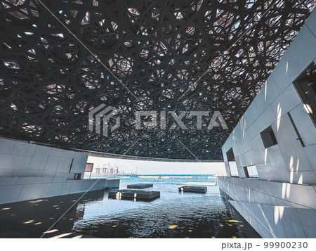 Interior of the Louvre Museum in Abu Dhabi, United Arab emirates Interior of the Louvre Museum in Abu Dhabi, United Arab emirates 99900230