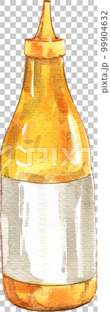 Burger fast food hand drawn watercolor illustration Restaurant 99904632