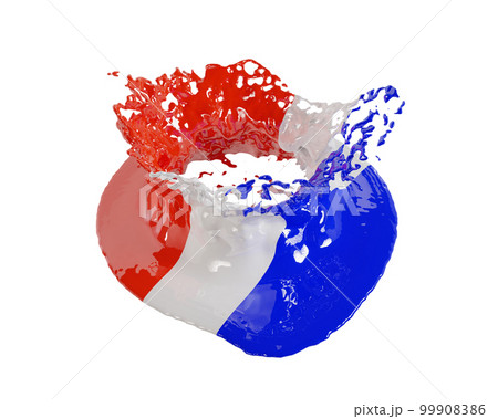 背景透過した赤、青、白の水しぶき PNG 背景透過した赤、青、白の水しぶき PNG 99908386