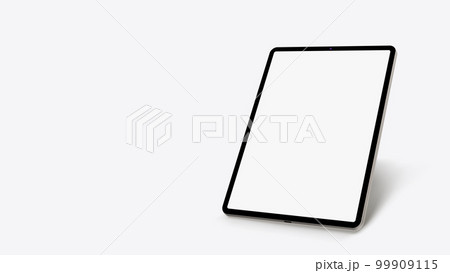 a modern white screen in perspective view a modern white screen in perspective view 99909115