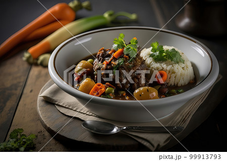 AI generated roast oxtail, oxtail srew 99913793