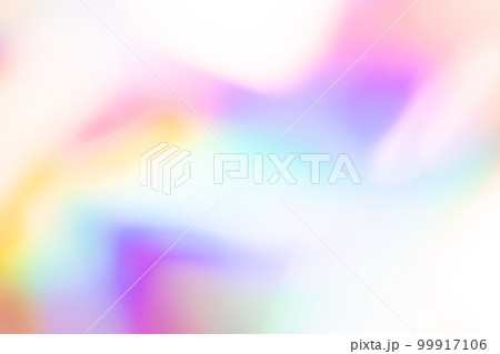 オレンジ系アブストラクト虹色イメージ　(背景素材) 99917106
