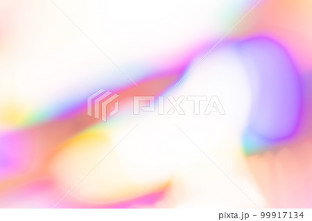 オレンジ系アブストラクト虹色イメージ (背景素材) オレンジ系アブストラクト虹色イメージ (背景素材) 99917134
