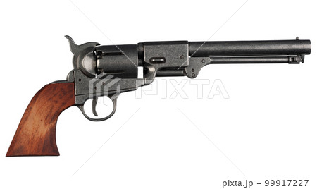 Old West Gun - Colt Dragoon Revolverの写真素材 [99917227