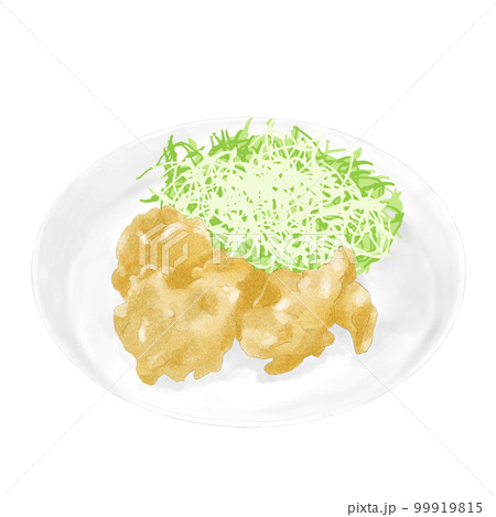 鶏のから揚げ(手描き) 鶏のから揚げ(手描き) 99919815
