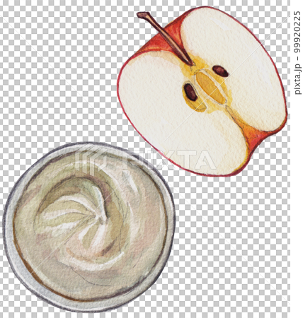 Baby food watercolor png element,noeborn 99920225
