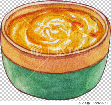 Baby food watercolor png element 99920245