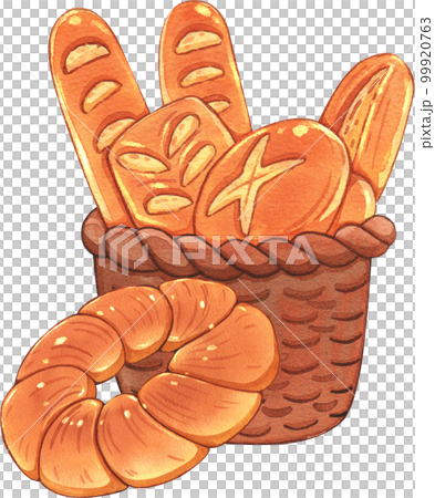 Bake bakery watercolor png element 99920763