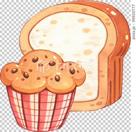 Bake bakery watercolor png element 99920777