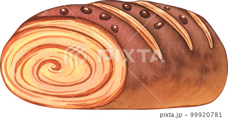 Bake bakery watercolor pnf element 99920781