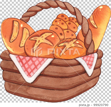 Bake bakery watercolor pnf element Bake bakery watercolor pnf element 99920790