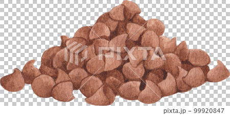 Ice cream scoop watercolor png element 99920847