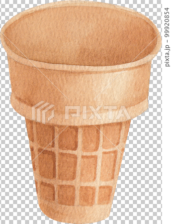 Ice cream scoop watercolor png element Ice cream scoop watercolor png element 99920854
