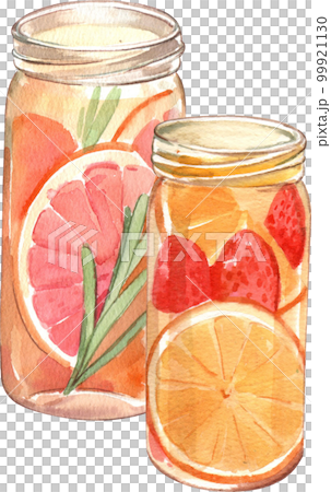 Tea drink watercolor png element 99921130