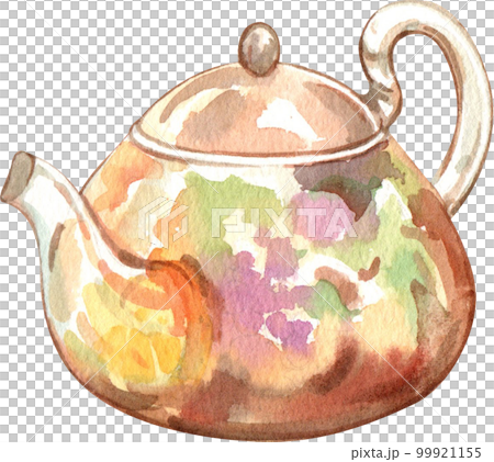 Tea drink watercolor png element Tea drink watercolor png element 99921155