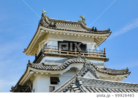 現存天守12城　高知城の見事な天守閣 99926465