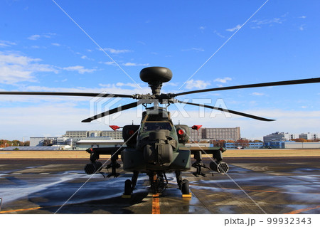 立川防災航空祭で展示されたボーイングAH-64Dアパッチロングボウ 99932343