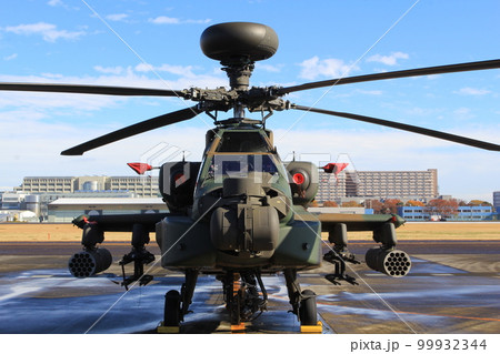 立川防災航空祭で展示されたボーイングAH-64Dアパッチロングボウ 99932344