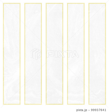 和紙の短冊 バリエーション 短歌 和歌 俳句 99937641