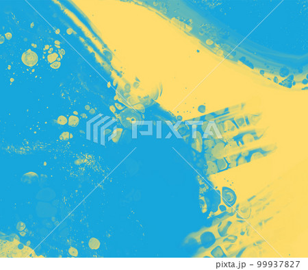Abstract Blue Yellow paint Background. Vector illustration design 99937827